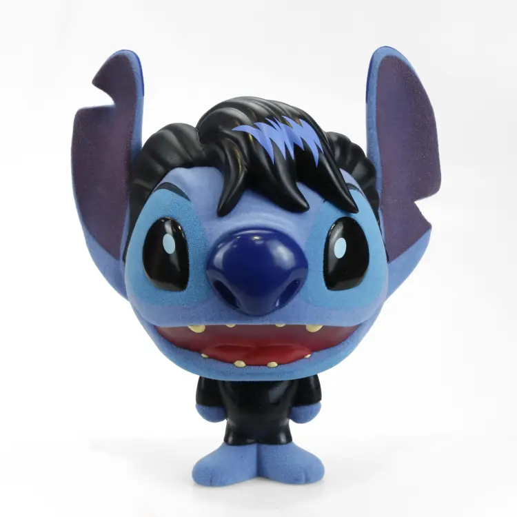 STITCH - Elvis Singer - Bhunny Flokowana Figurka Winylowa - 10cm