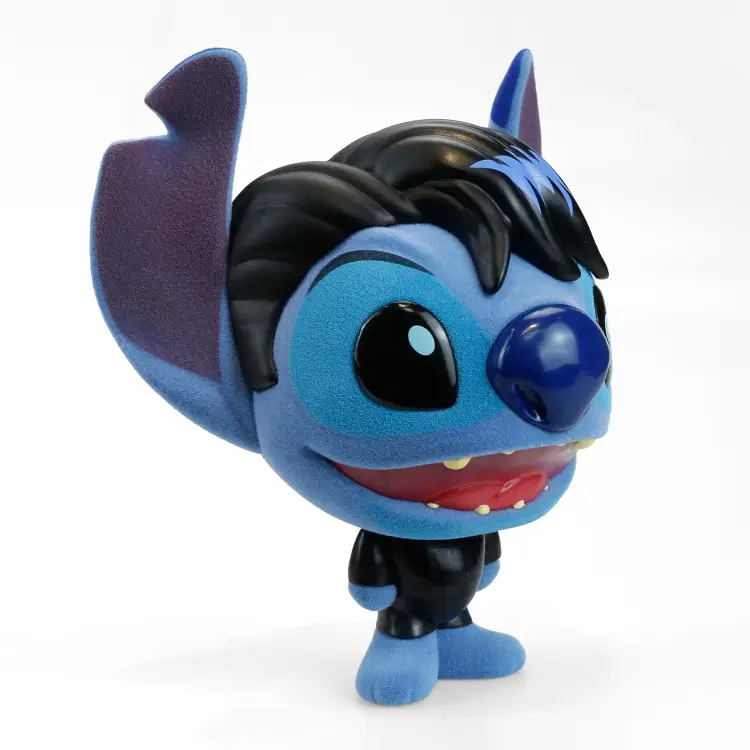 STITCH - Elvis Singer - Bhunny Flokowana Figurka Winylowa - 10cm