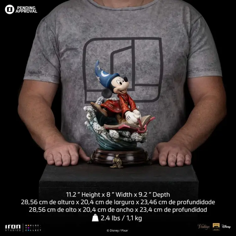 DISNEY - Czarnoksiężnik Mickey - Statua Deluxe Art Scale 1/10 28cm