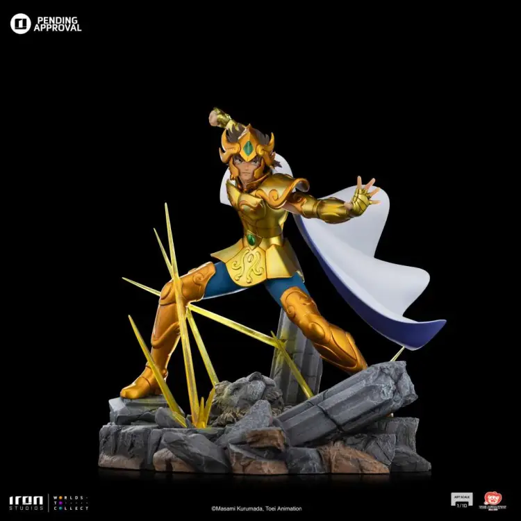 SAINT SEIYA - Leo Aiolia - statuetka w skali 1/10 23 cm