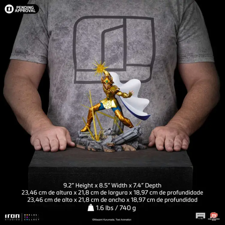 SAINT SEIYA - Leo Aiolia - statuetka w skali 1/10 23 cm