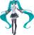 HATSUNE MIKU - Hatsune Miku - Statuetka Figma 14 cm