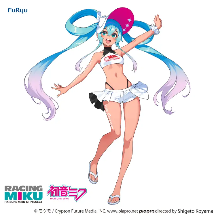 HATSUNE MIKU - Racing Miku 2024 Summer - Statuetka Trio-Try-It 21cm