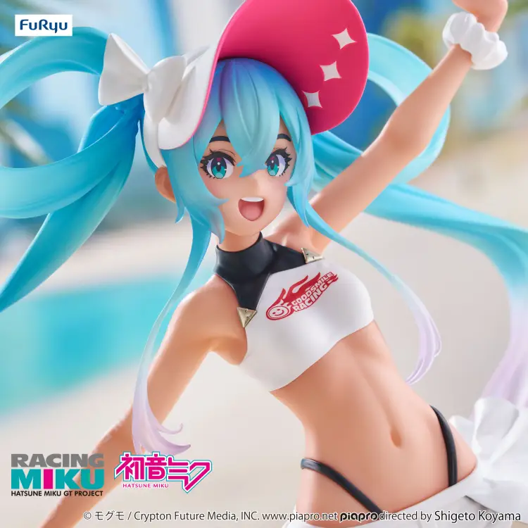 HATSUNE MIKU - Racing Miku 2024 Summer - Statuetka Trio-Try-It 21cm