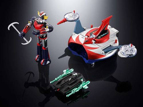 GRENDIZER - Grendizer & Ufo Spazer - Figurka Chogokin Deluxe 12 i 13 cm