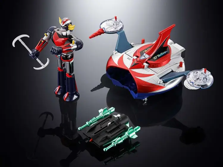 GRENDIZER - Grendizer & Ufo Spazer - Figurka Chogokin Deluxe 12 i 13 cm