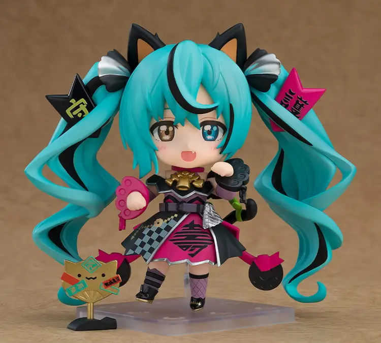 HATSUNE MIKU - Black Maneki Miku - Figurka Nendoroid 10cm