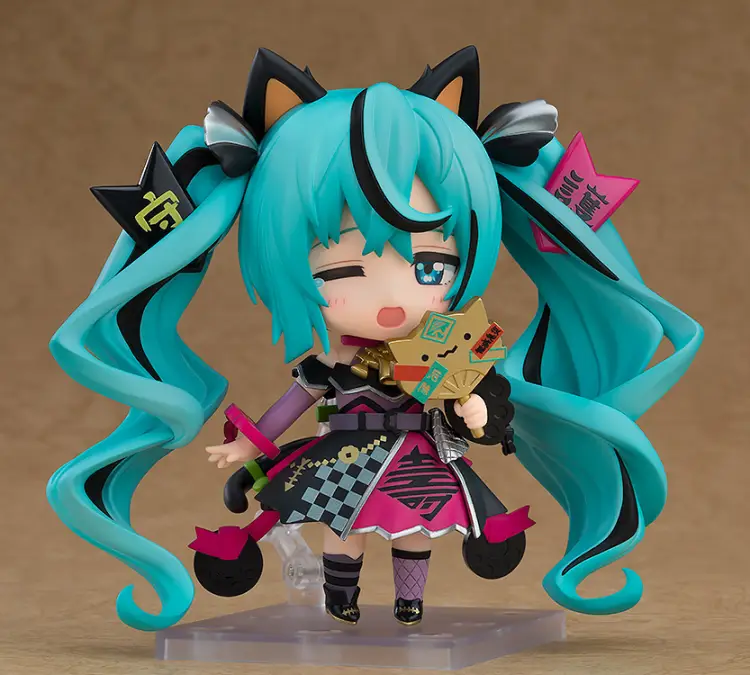 HATSUNE MIKU - Black Maneki Miku - Figurka Nendoroid 10cm