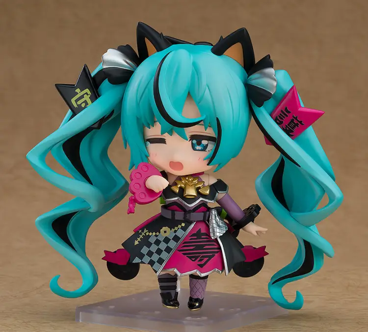 HATSUNE MIKU - Black Maneki Miku - Figurka Nendoroid 10cm