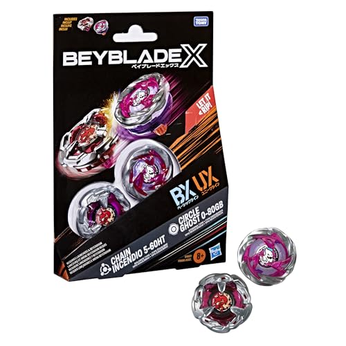 BEYBLADE X - Circle Ghost 0-80GB i Chain Incendio 5-60HT