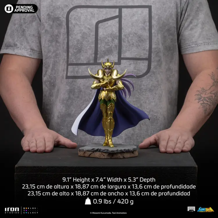 SAINT SEIYA - Baran Mu - Statuetka artystyczna w skali 1/10 23,15 cm