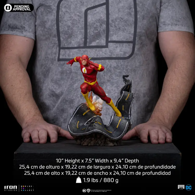 DC - Flash - Statua artystyczna w skali 1/10 25,4 cm