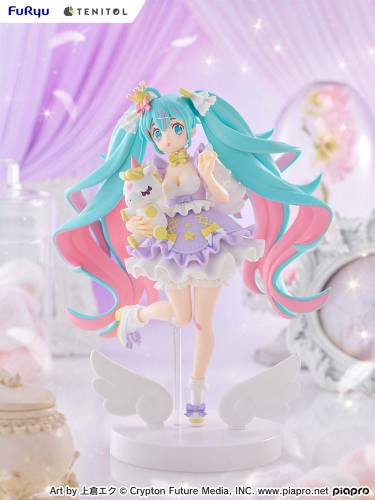 HATSUNE MIKU - Yumekawa Lavender - Statuetka Tenitol 21cm