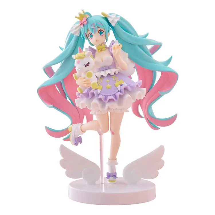HATSUNE MIKU - Yumekawa Lavender - Statuetka Tenitol 21cm