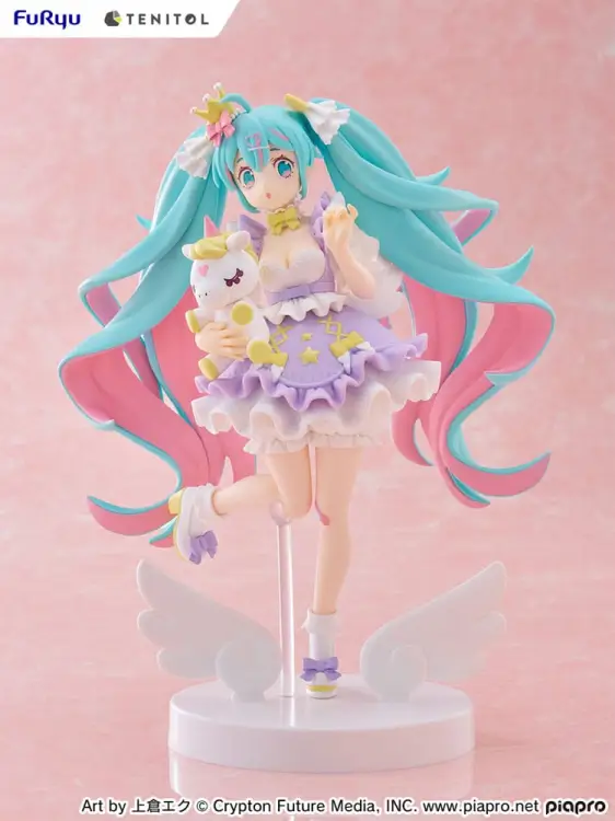 HATSUNE MIKU - Yumekawa Lavender - Statuetka Tenitol 21cm