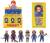CHUCKY - Chucky TV Good Guy S1 - DISPLAY 12 Figurka w ciemnym pudełku -18 cm