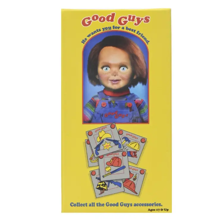 CHUCKY - Chucky TV Good Guy S1 - DISPLAY 12 Figurka w ciemnym pudełku -18 cm