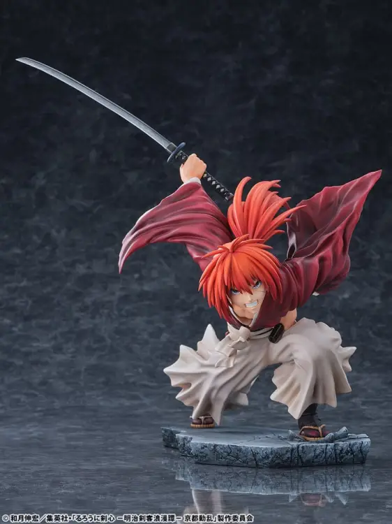 KENSHINE LE VAGABOND - Kenshin Himura - Statuetka 1/6 26cm