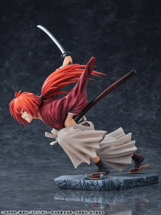 KENSHINE LE VAGABOND - Kenshin Himura - Statuetka 1/6 26cm