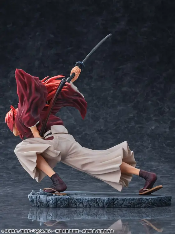 KENSHINE LE VAGABOND - Kenshin Himura - Statuetka 1/6 26cm