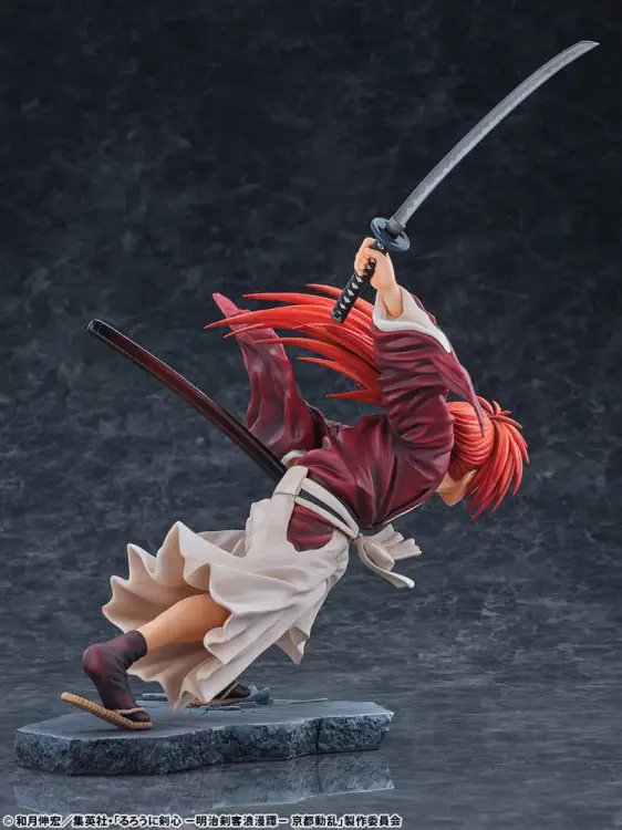 KENSHINE LE VAGABOND - Kenshin Himura - Statuetka 1/6 26cm