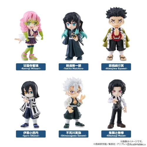 DEMON SLAYER - Kimetsu no Yaiba Vol.3 - Zestaw 6 ekspozytorów 9 cm