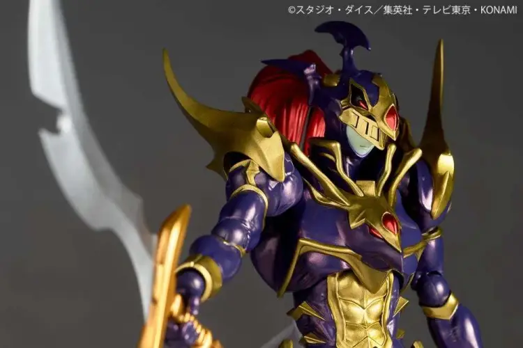 YU-GI-OH! - Black Luster Soldier - Figurka Revoltech 19 cm