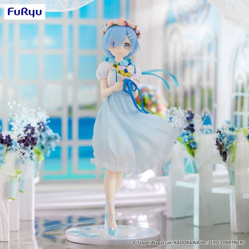 RE ZERO - Rem "Bridesmaid" - Statuetka Trio-Try-It 21cm