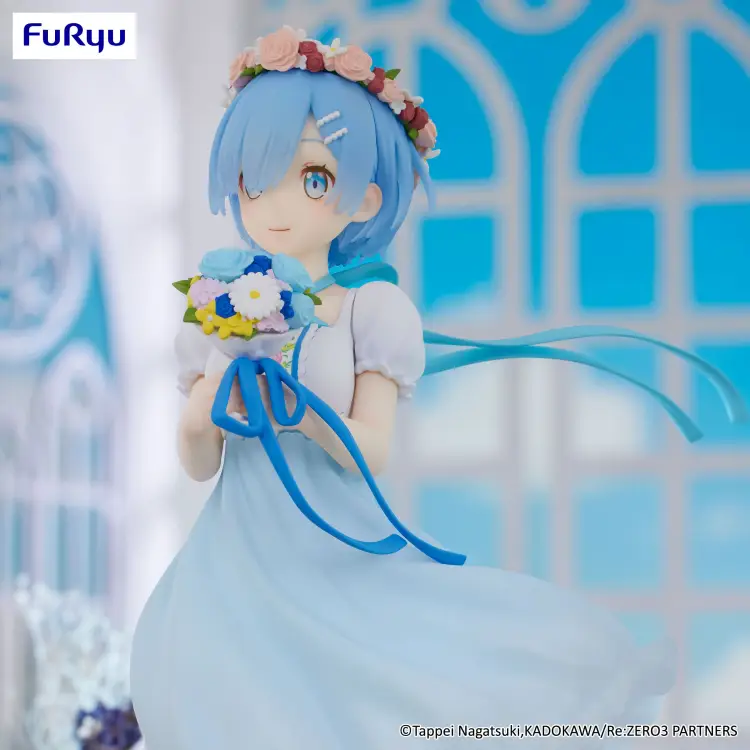 RE ZERO - Rem "Bridesmaid" - Statuetka Trio-Try-It 21cm