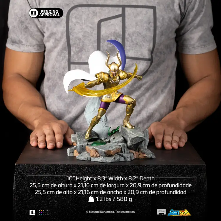 SAINT SEIYA - Koziorożec Shura - statuetka w skali 1/10 25,5 cm