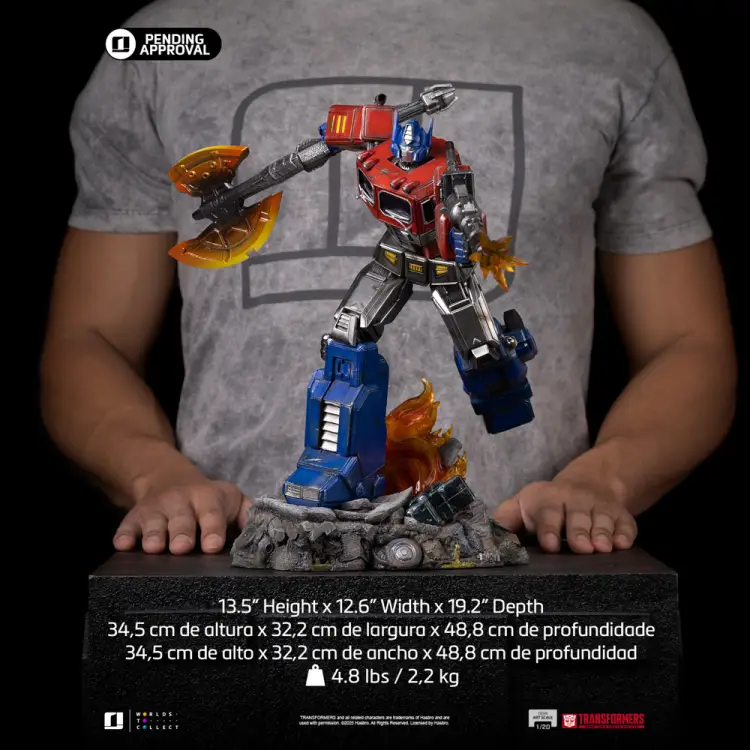 TRANSFORMERS - Optimus Prime - Statua Demi Art Skala 1/20 34.5cm
