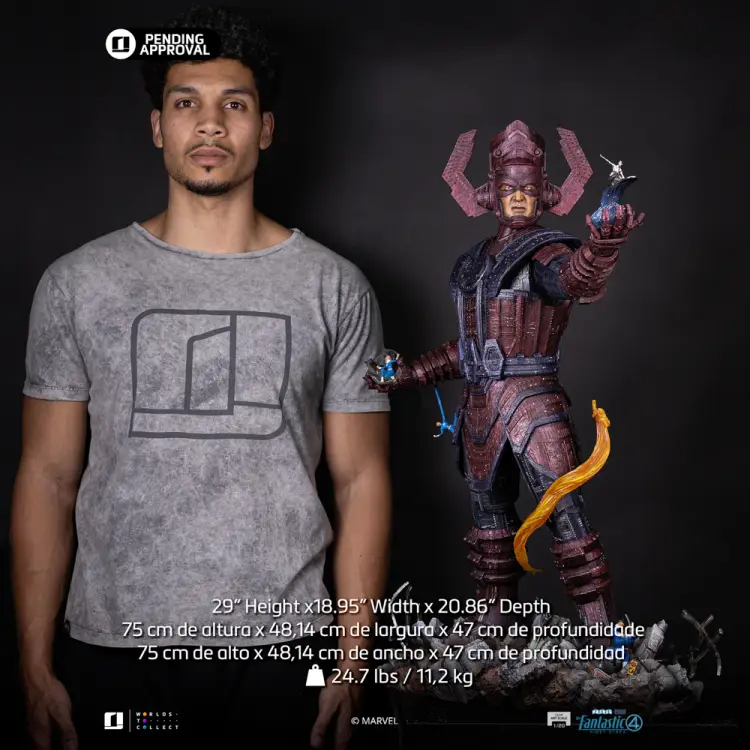 FANTASTYCZNA CZWÓRKA 2025 - Galactus - Statua Deluxe Diorama Deluxe 75 cm