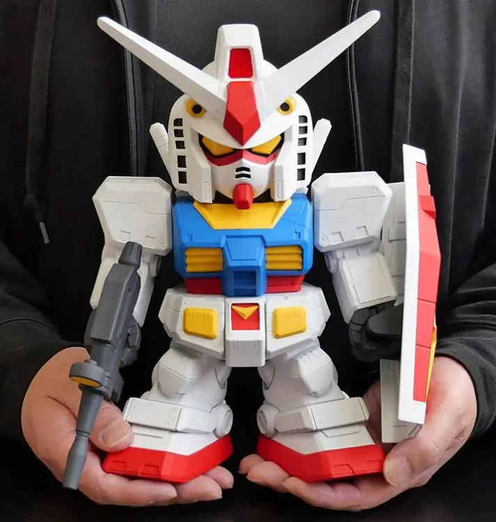 GUNDAM - RX-78-2 - figurka Jumbo Sofbi 22 cm