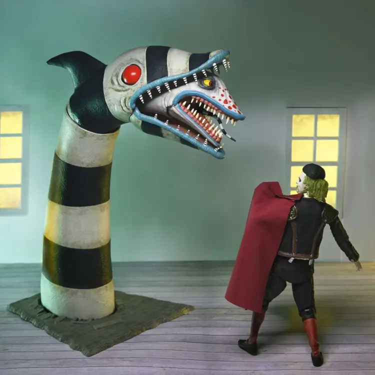 BEETLEJUICE 2 - Matador Beetlejuice & Sandworm - Ultimate Fig. 17 i 48 cm