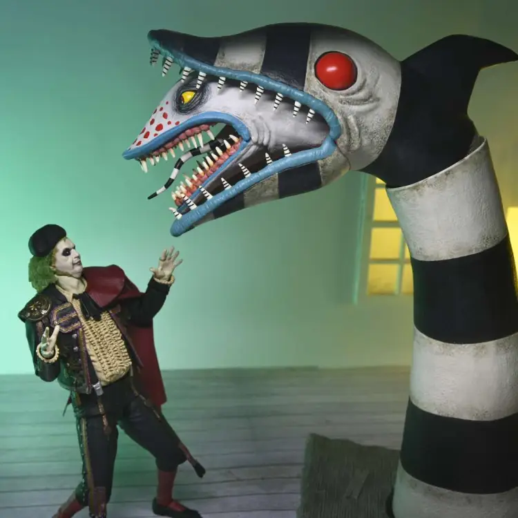 BEETLEJUICE 2 - Matador Beetlejuice & Sandworm - Ultimate Fig. 17 i 48 cm