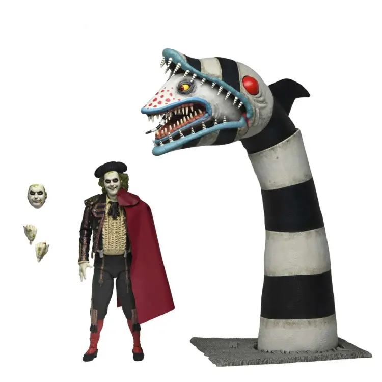 BEETLEJUICE 2 - Matador Beetlejuice & Sandworm - Ultimate Fig. 17 i 48 cm