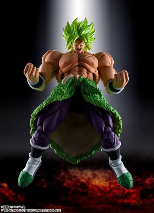 DRAGON BALL Z - Broly "Super Saiyan" - Figurka S.H. Figuarts 22 cm