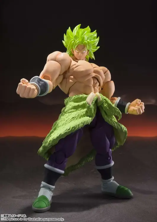 DRAGON BALL Z - Broly "Super Saiyan" - Figurka S.H. Figuarts 22 cm