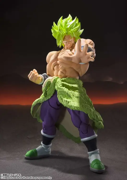 DRAGON BALL Z - Broly "Super Saiyan" - Figurka S.H. Figuarts 22 cm