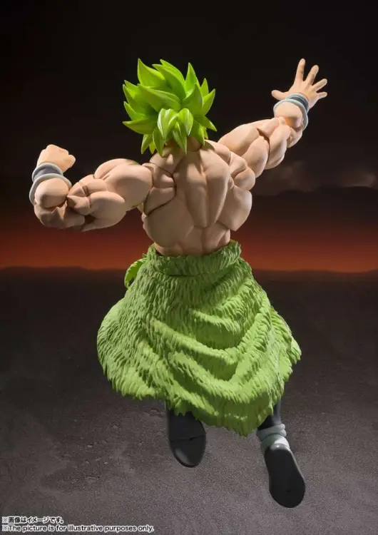 DRAGON BALL Z - Broly "Super Saiyan" - Figurka S.H. Figuarts 22 cm