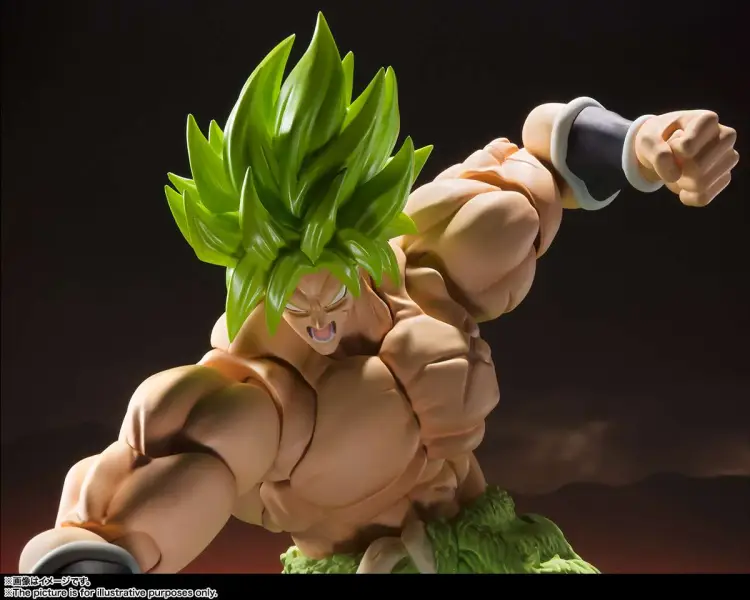 DRAGON BALL Z - Broly "Super Saiyan" - Figurka S.H. Figuarts 22 cm