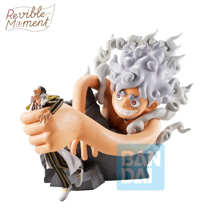 ONE PIECE - Luffy & Borsalino - Figurka Burst of Energy 20 cm