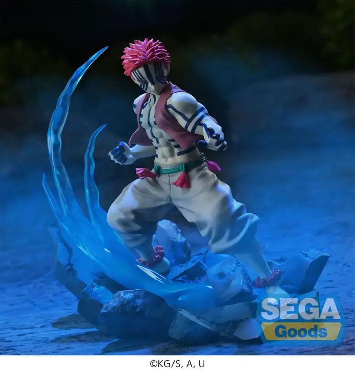 DEMON SLAYER - Akaza - Figurka Xross Link Anime 20cm