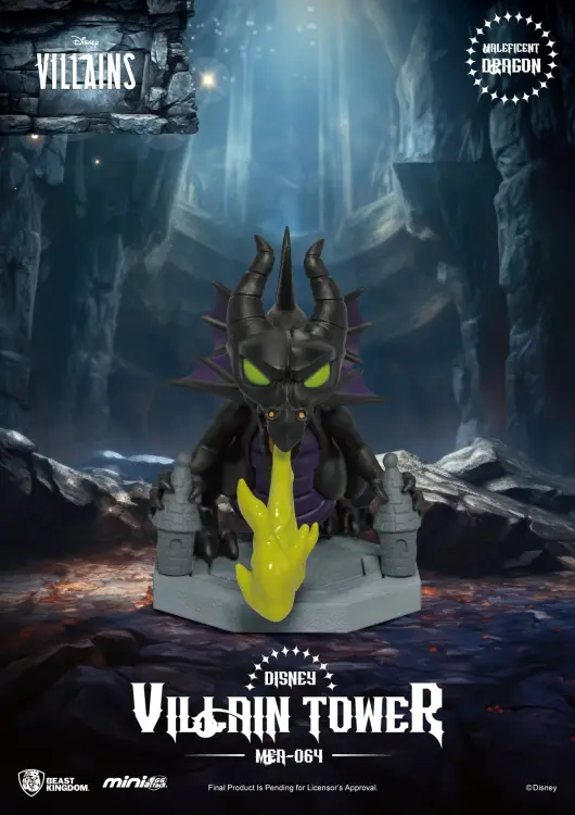 DISNEY VILLAINS - Tower Series - Zestaw 6 figurek w ślepym pudełku 11,5 cm