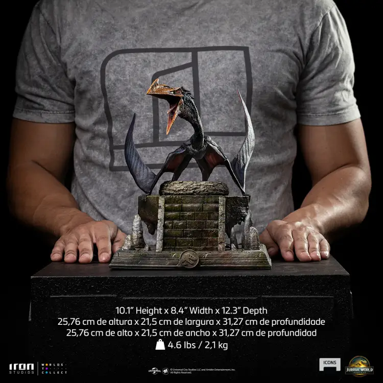 JURASSIC WORLD: REBIRTH - Quetzalcoatlus - Statua Ikony 25,8 cm