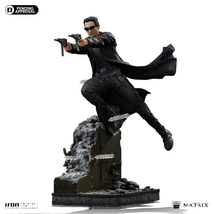 MATRIX - Neo - Statuetka artystyczna w skali 1/10 25 cm