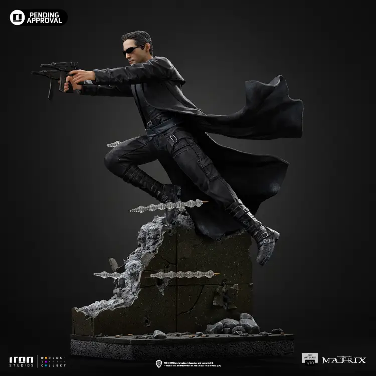 MATRIX - Neo - Statuetka artystyczna w skali 1/10 25 cm