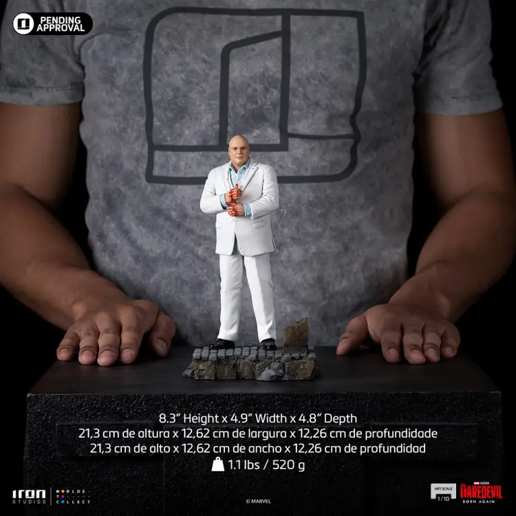 DAREDEVIL: BORN AGAIN - Kingpin - Statua artystyczna w skali 1/10 21,3 cm