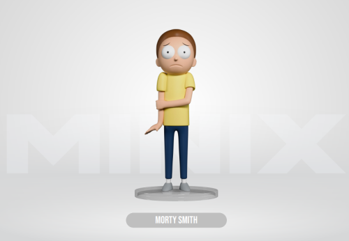 RICK & MORTY - Morty - Figurka Minix 12 cm