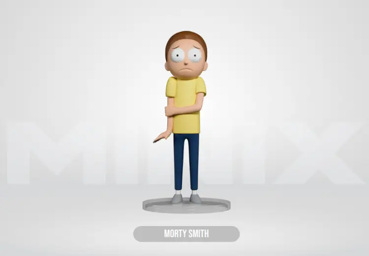 RICK & MORTY - Morty - Figurka Minix 12 cm